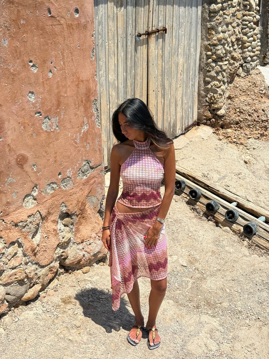 AMAGA ROSE - Paréo mi-long