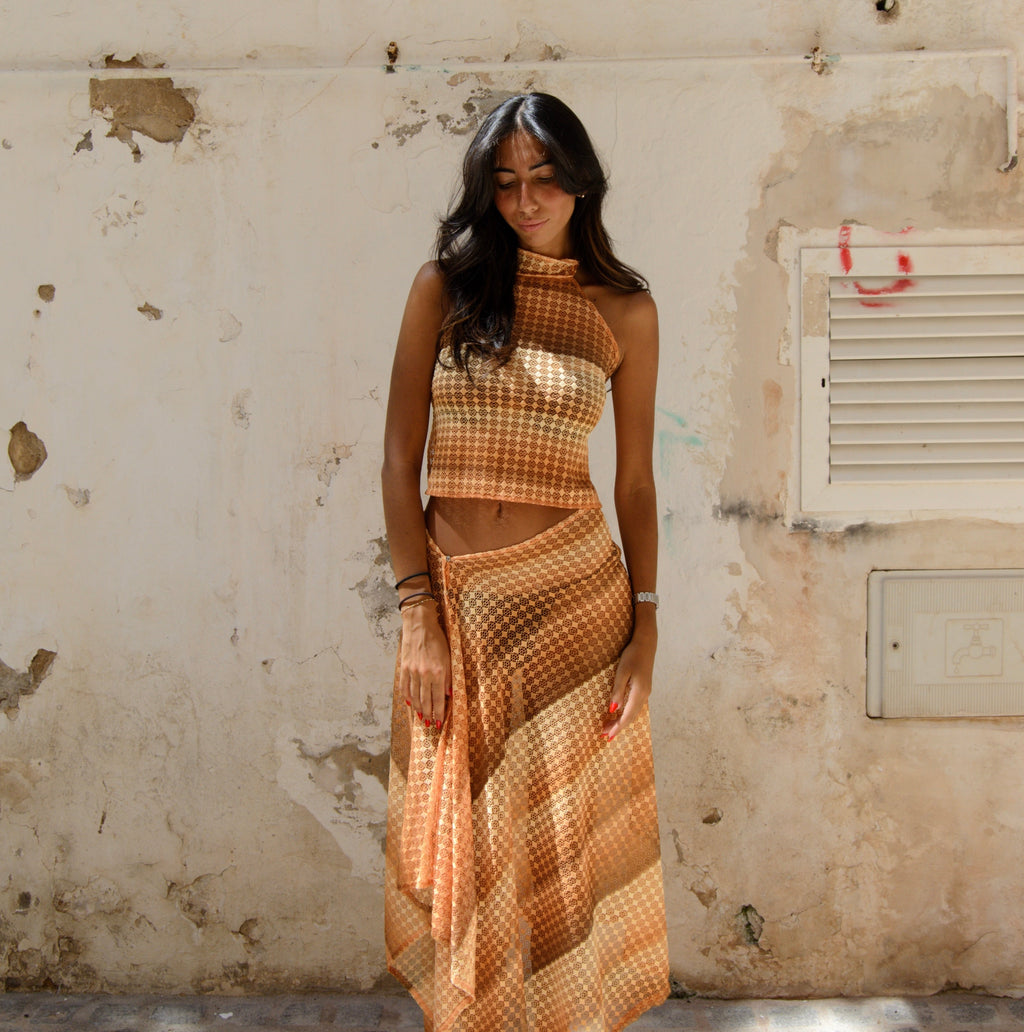 Amaga jaune - paréo long