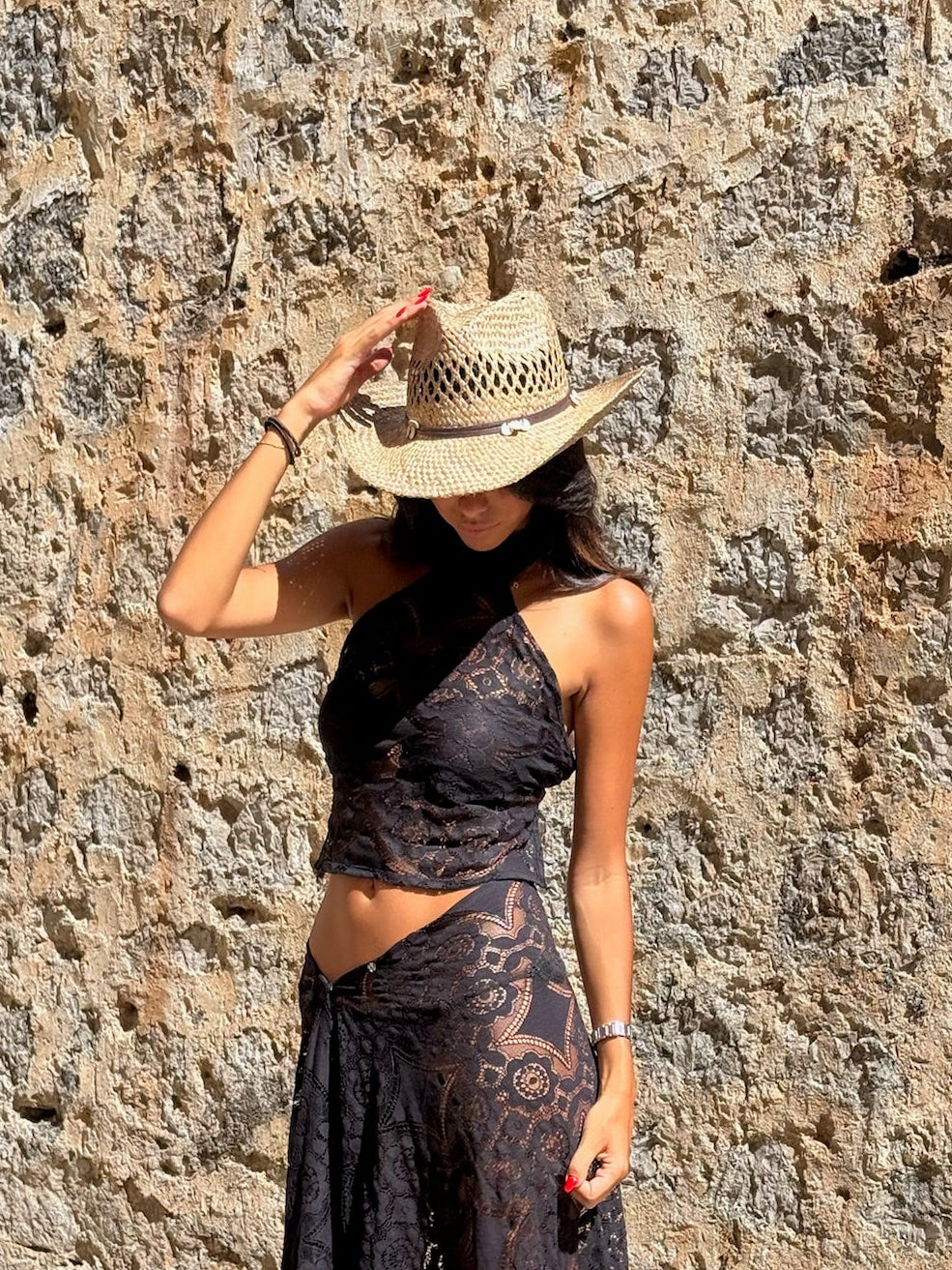 Top Flora noir