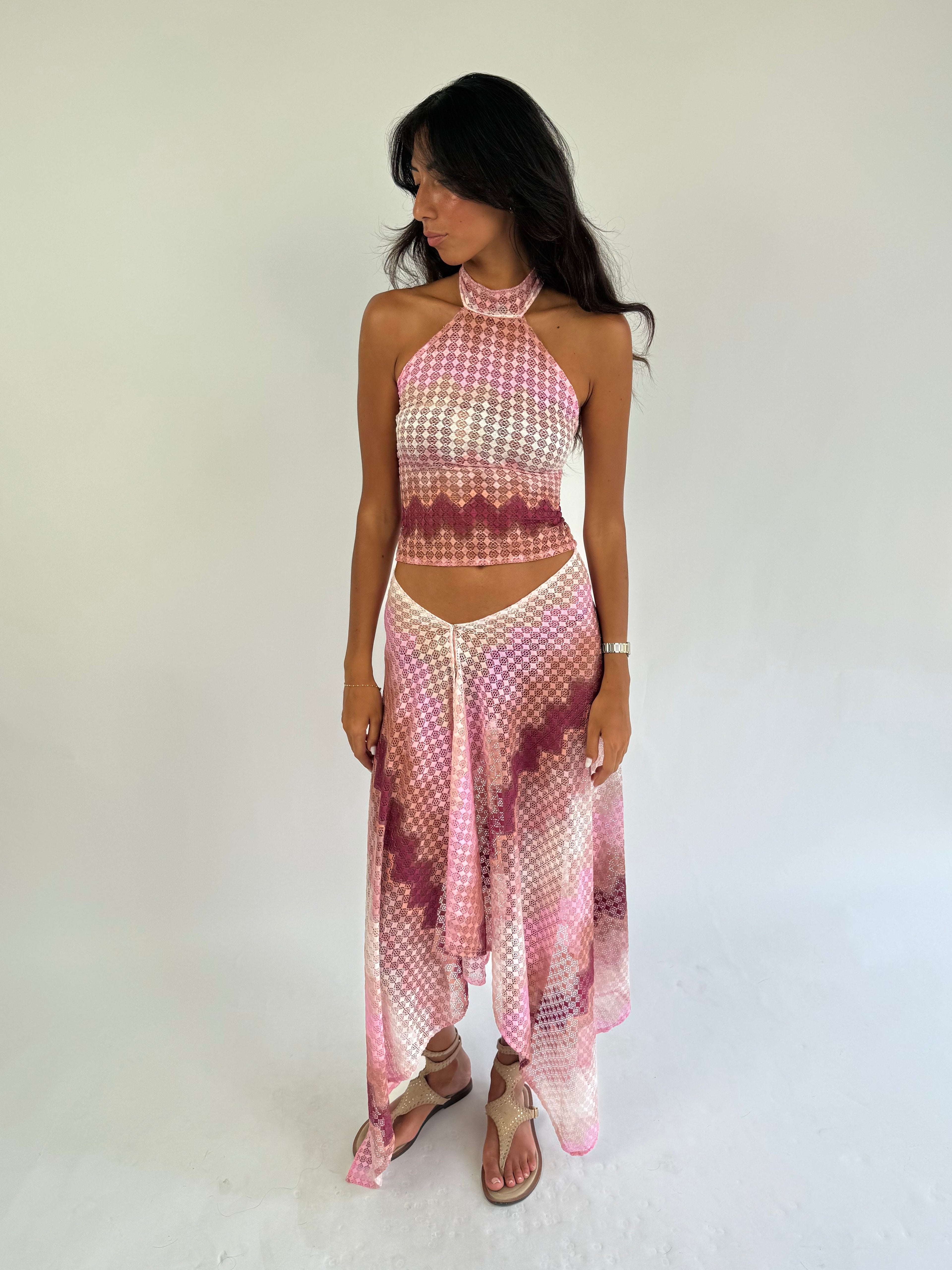 Amaga rose - Paréo long