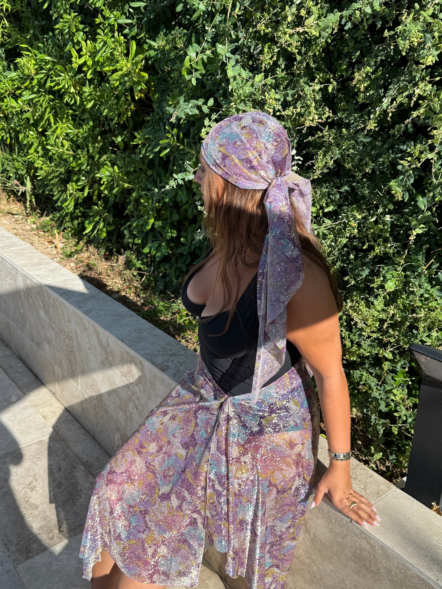 Foulard Blue Amor