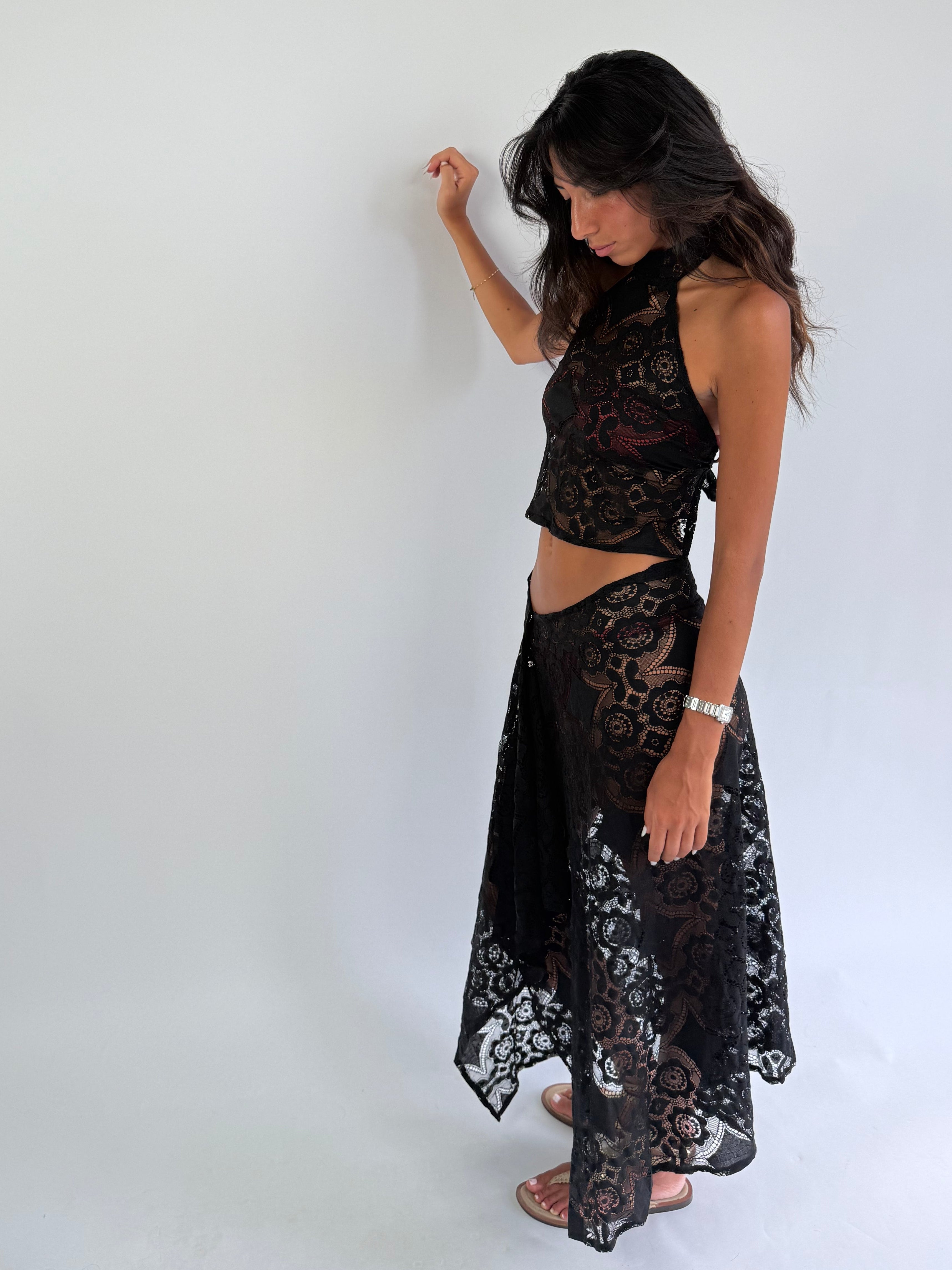 Top Flora noir