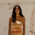Top Amaga jaune