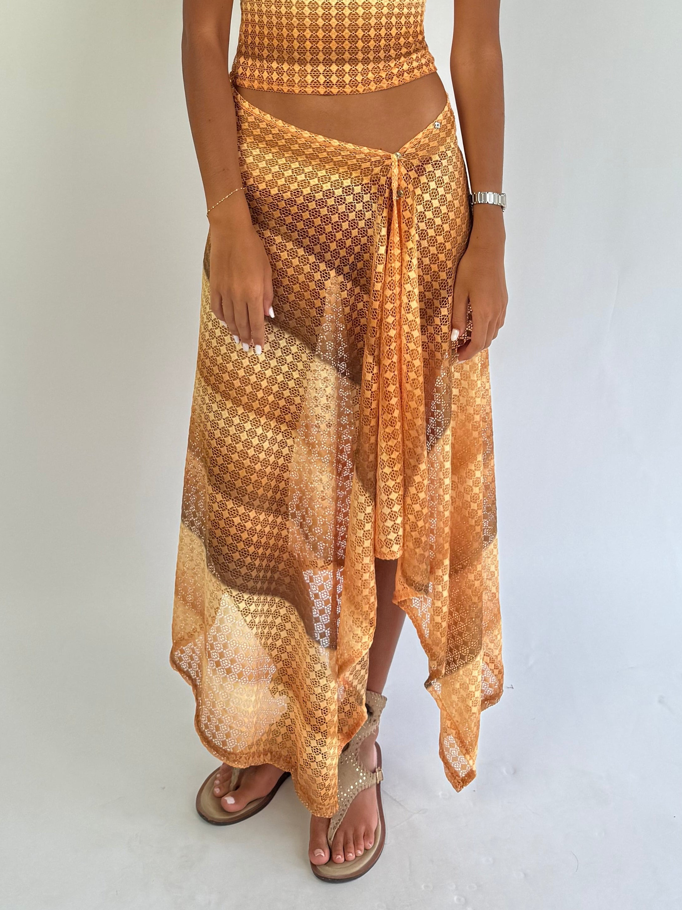 Amaga jaune - paréo long
