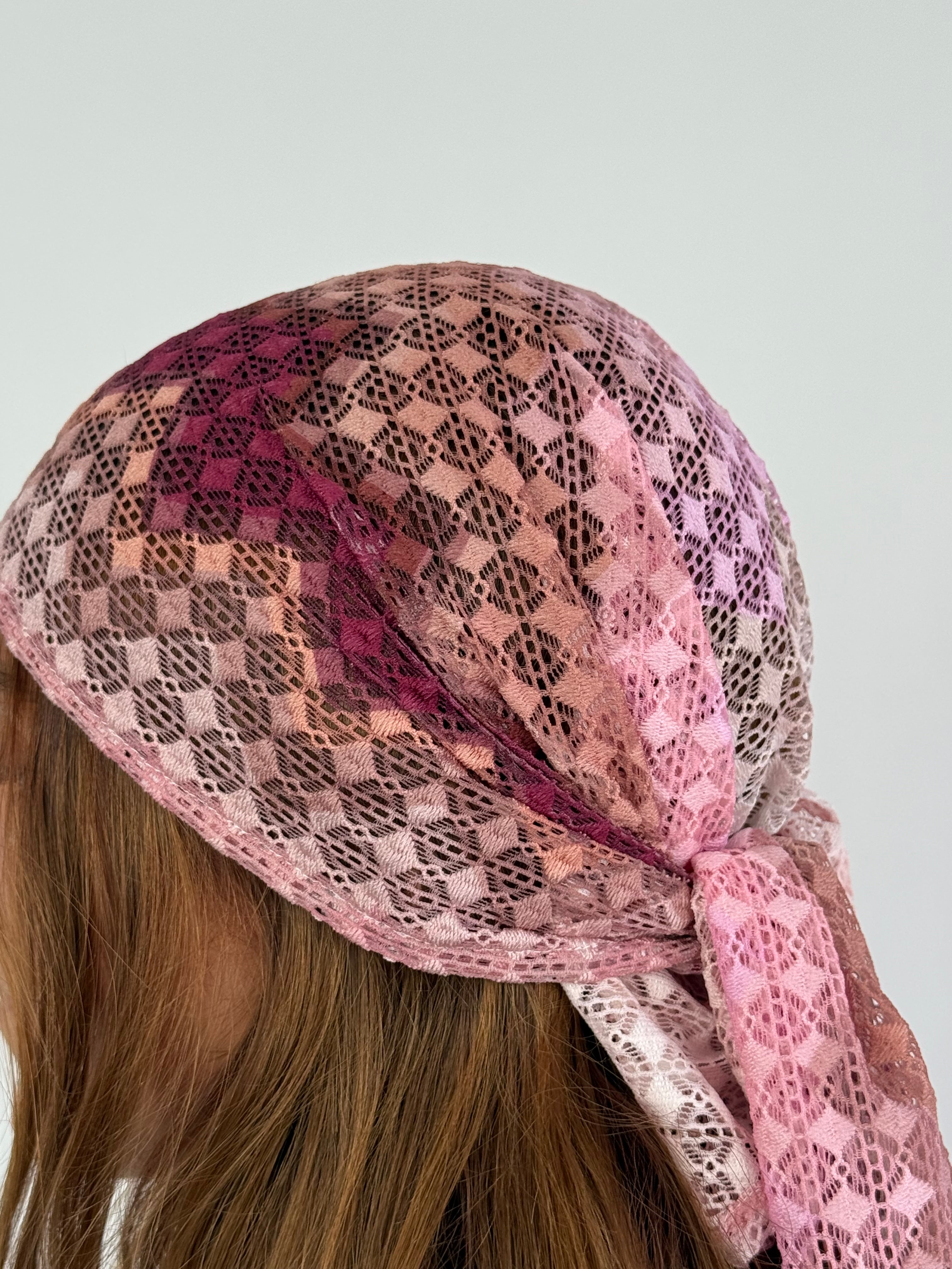 Foulard Amaga rose