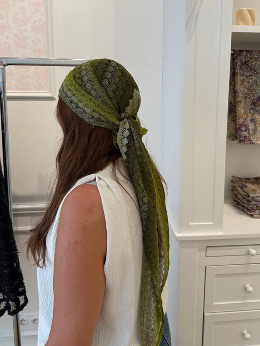 Foulard Amaga vert